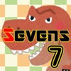 Dinosaur Sevens (Playing card game)
