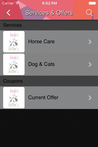 Kaylas Kritters Pet Care screenshot 3