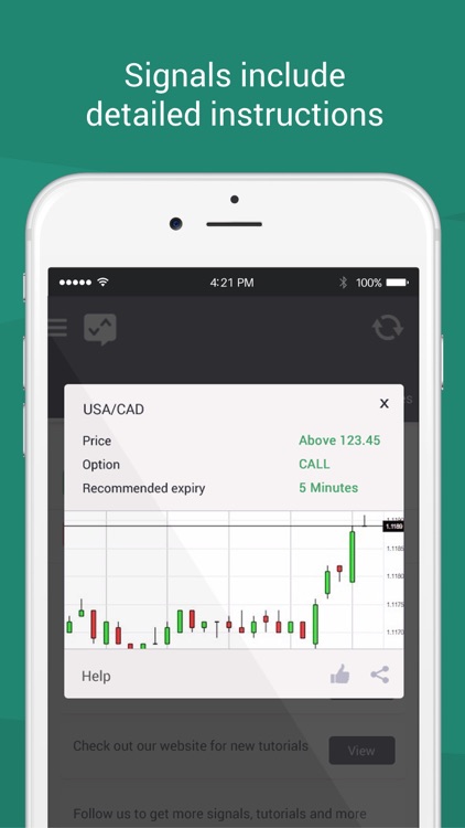 Binary Option Signals App