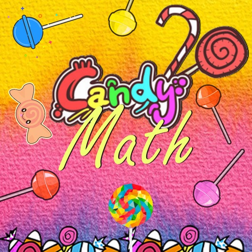 easy and fun learning math for kid from candy game icon