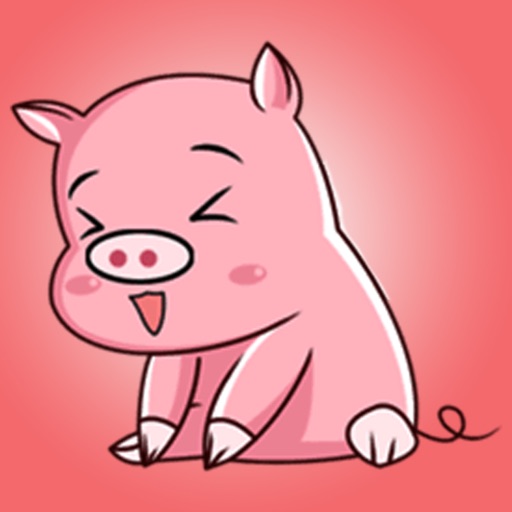 Pinky Pig Stickers