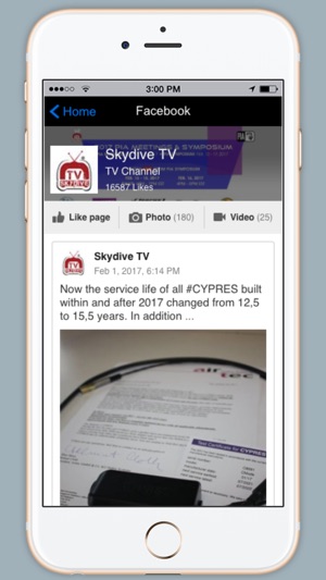 SKYDIVE TV(圖4)-速報App