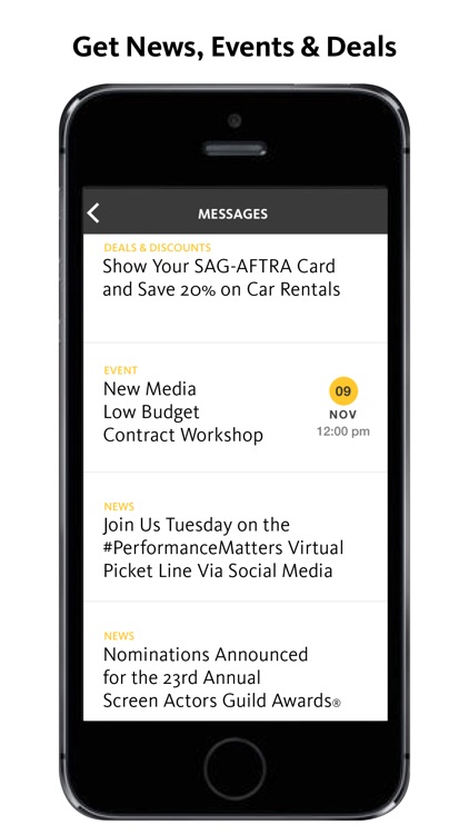 SAG-AFTRA Member App screenshot-3