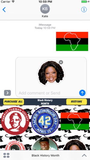 Black History Month Stickers(圖1)-速報App