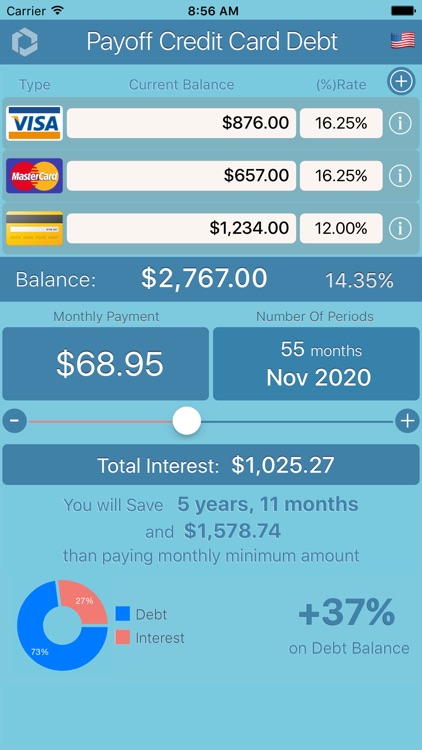 Manage Credit Card Debt screenshot-3
