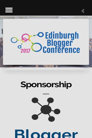Edinburgh Blogger Conference screenshot 2