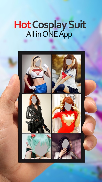 Cosplay Suit Photo Montage