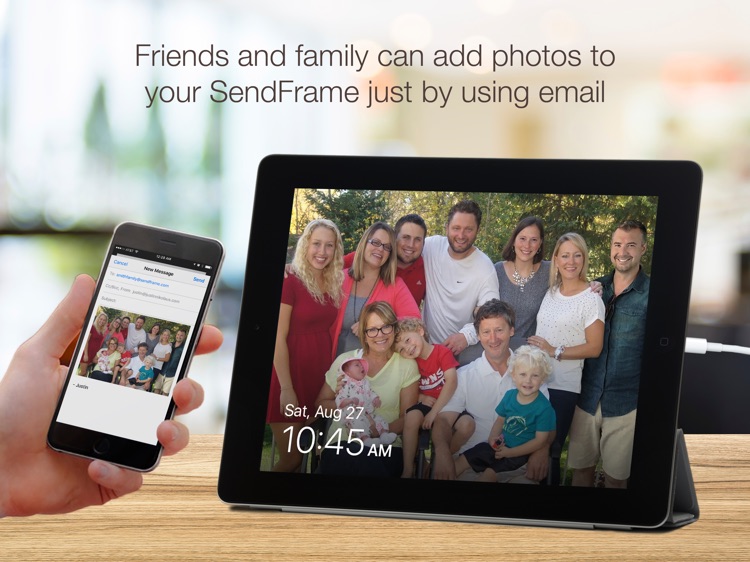 SendFrame Lite - WiFi Photo Frame Slideshow