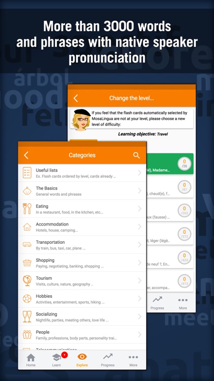 Learn French - MosaLingua screenshot-3