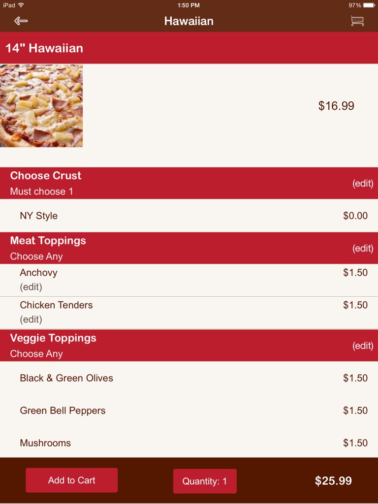 【图】Santana Pizza & Subs(截图3) 【图】Santana Pizza & Subs(截图3)