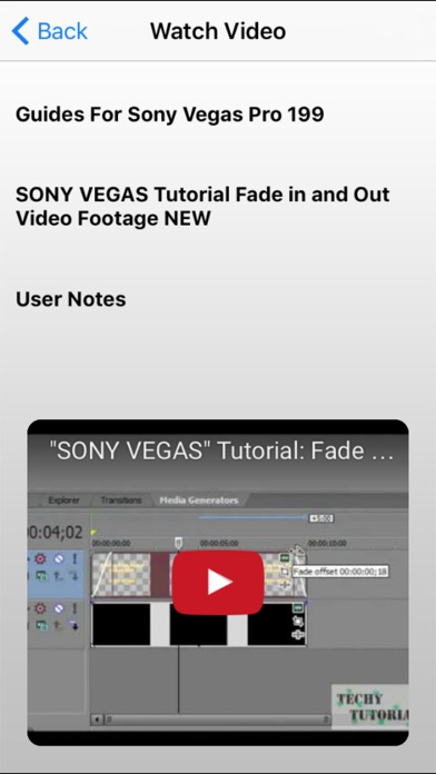 How to cancel & delete Video Guides For Sony Vegas Pro from iphone & ipad 3