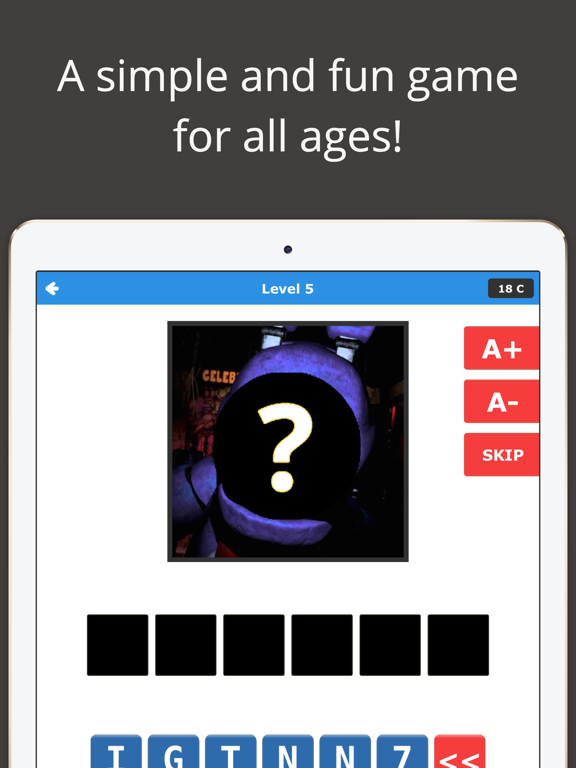 Freddy's Guess Quiz Pro - FNaF Trivia Fan Edition для iPad