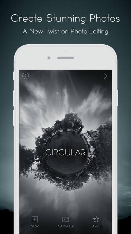 Circular Tiny Planet Editor