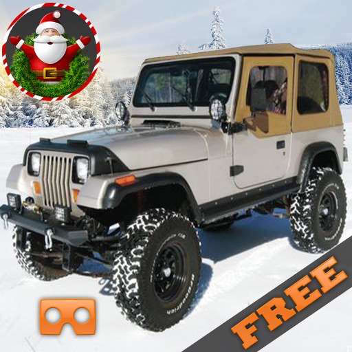 VR Snow Jeep Drive: Extreme Stunts Free