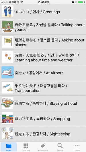 J-K-E Travel Talk Dictionary(圖1)-速報App