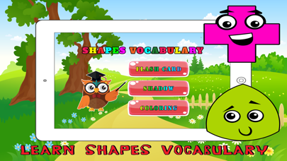How to cancel & delete Shapes Vocabulary Learning Game for Preschool Kids from iphone & ipad 1