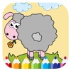 Sheep Coloring Book Game For Kids Version