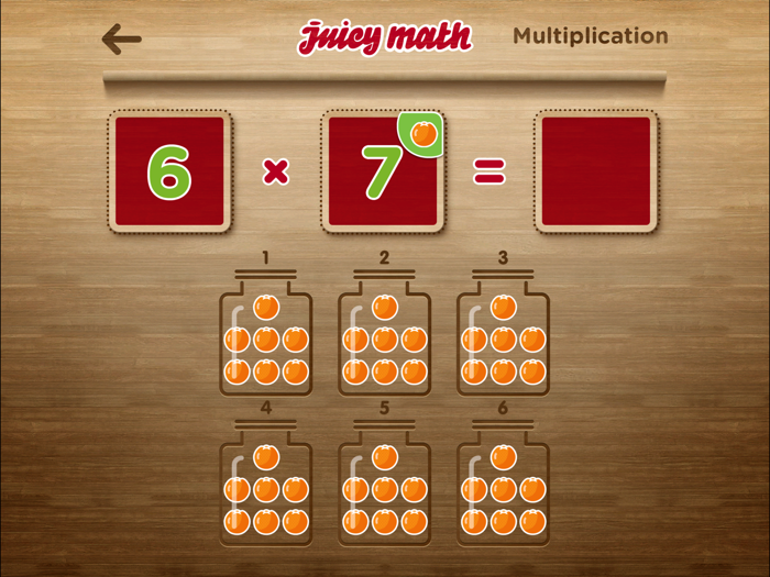 Juicy Math Multiplication Division