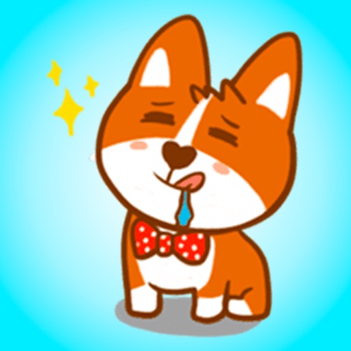 Kawaii Dog Stickers icon