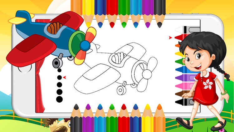 Truck Paint Coloring Book - Toddler Games for Free