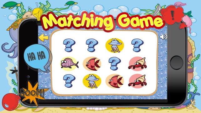 Sea Animals Matching-Education Learning Matching(圖2)-速報App