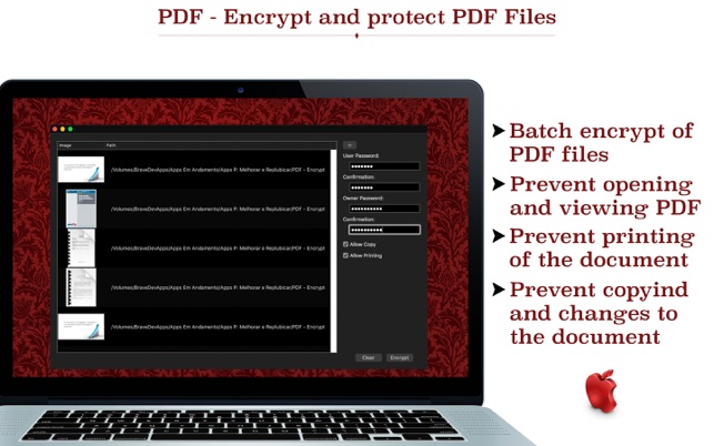 PDF - Encrypt and protect PDF Files