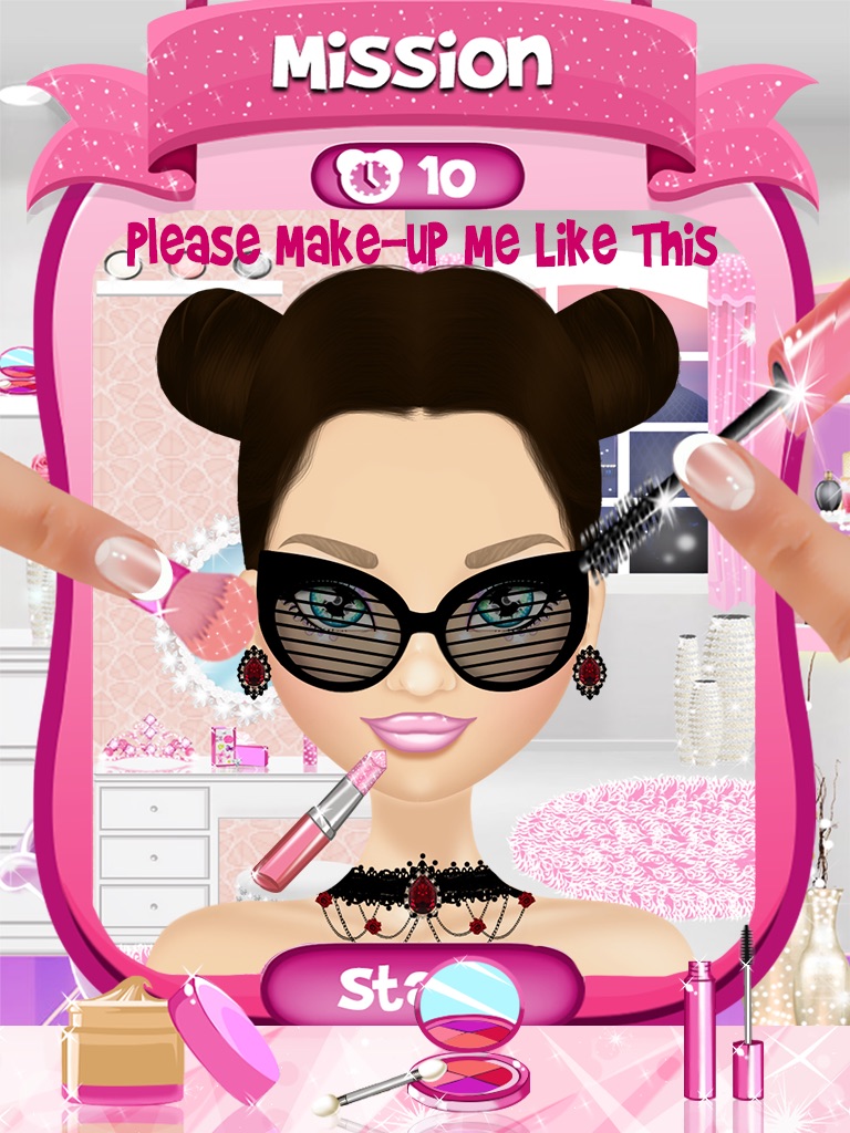 Superstar Doll Makeover Salon screenshot 2