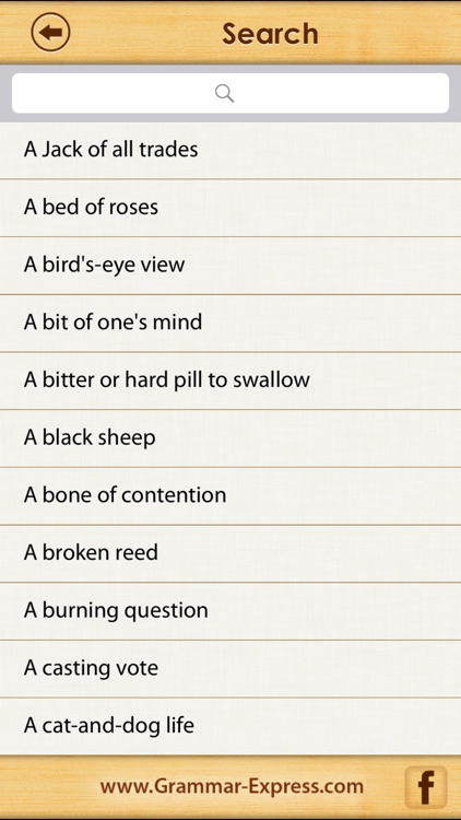 Idioms