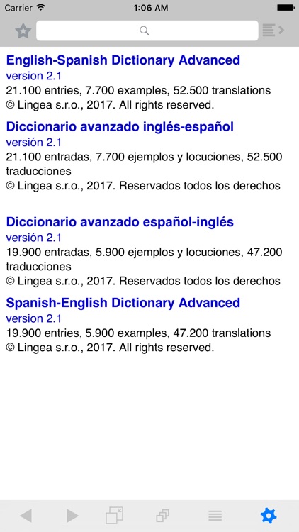 Lingea English-Spanish Advanced Dictionary