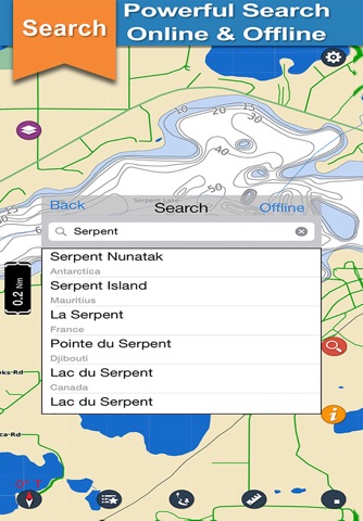 Serpent Lake & Cuyuna offline lake and park trails screenshot 4