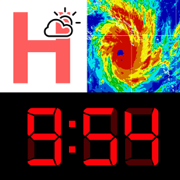 NOAA Weather Alert, Honest Weather & Alarm Clock Pack