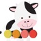 Farm Animals coloring book game for kids 2