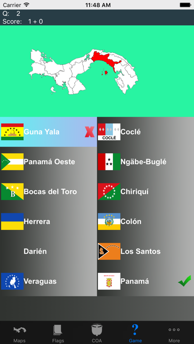 How to cancel & delete Panama Province Maps, Flags and Capitals from iphone & ipad 2