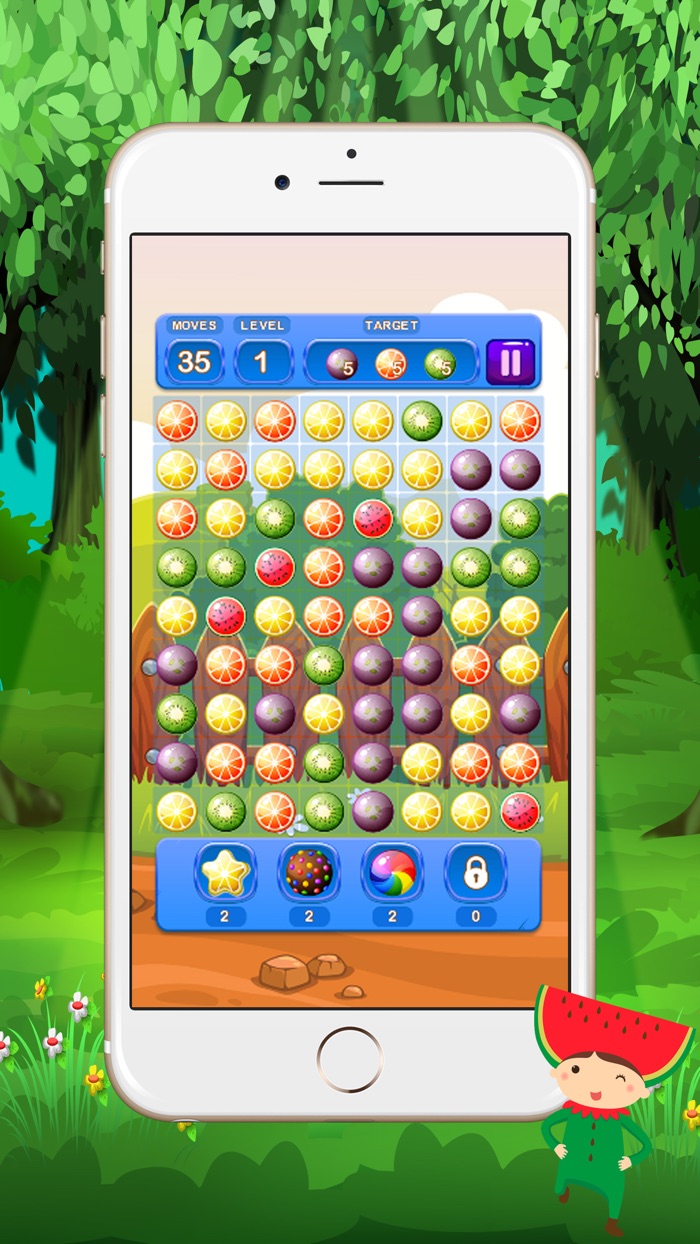 jelly fruit match3 puzzle