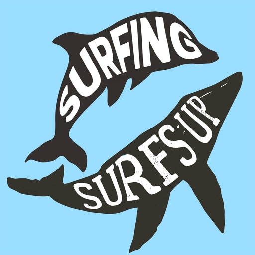 Summer Surf Seasons Stickers icon