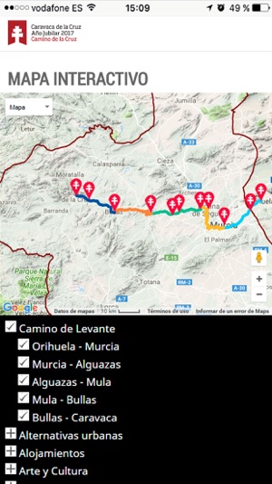 Camino a Caravaca Año Jubilar(圖2)-速報App