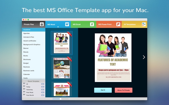 BookCase - Templates for MS Office