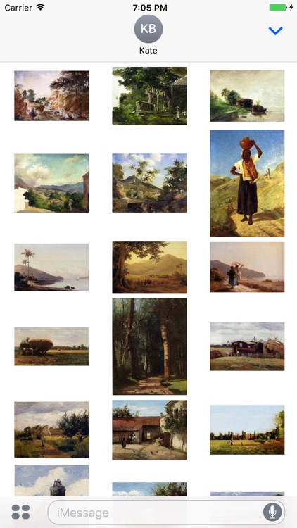 Camille Pissarro Paintings for iMessage