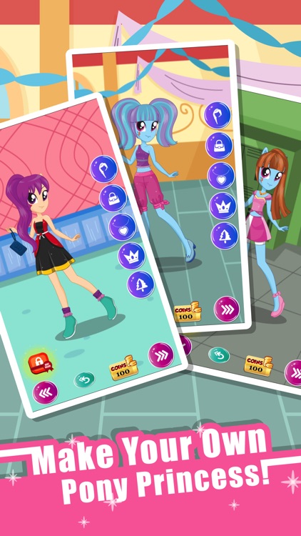 Pony Dress Up Game Girls 2 - My Little Equestria screenshot-3