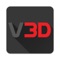 With this application, you can see the augmented reality edition of the Visual3D logo
