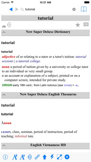 Từ Điển Deluxe Anh Việt - Super English Vietnamese(圖4)-速報App