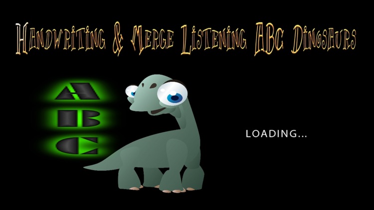 Handwriting & Merge Listening ABC Dinosaurs screenshot-4