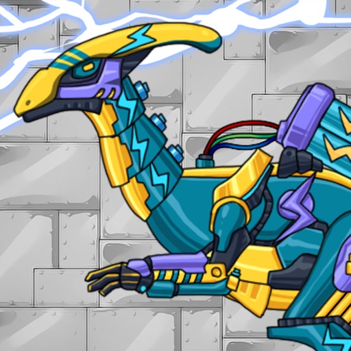 Combine! Dino Robot - Lightning Parasau Icon
