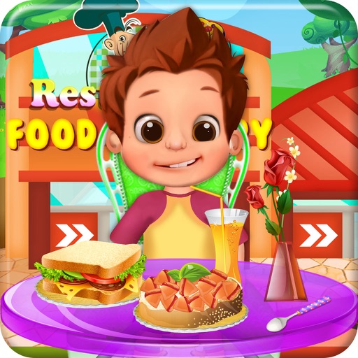 Restaurant Food Factory Cooking games for kids