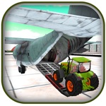 3D Farming Tractor Cargo Airplane Pilot