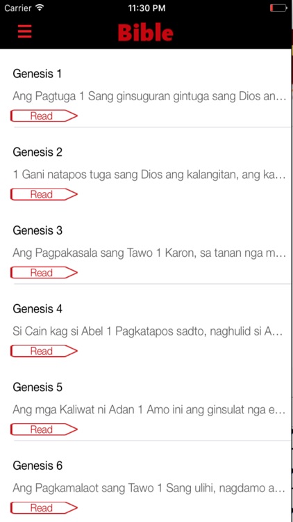 Hiligaynon Bible screenshot-3