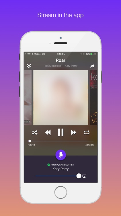 Song Genie - voice commander & player for Spotify