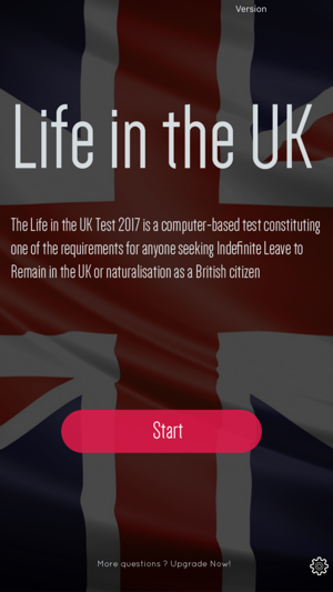 Life in the UK Test Question 2017