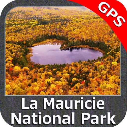 La Mauricie National Park GPS charts Navigator