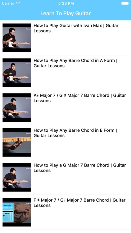 Learn To Play Guitar Free Video Lessons